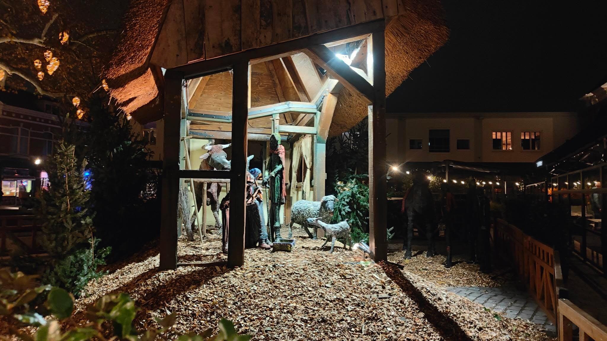Nieuw plekske: de Bergse kerststal staat dit jaar op een ander plein
