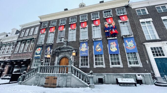 stadhuis kielegat sneeuw