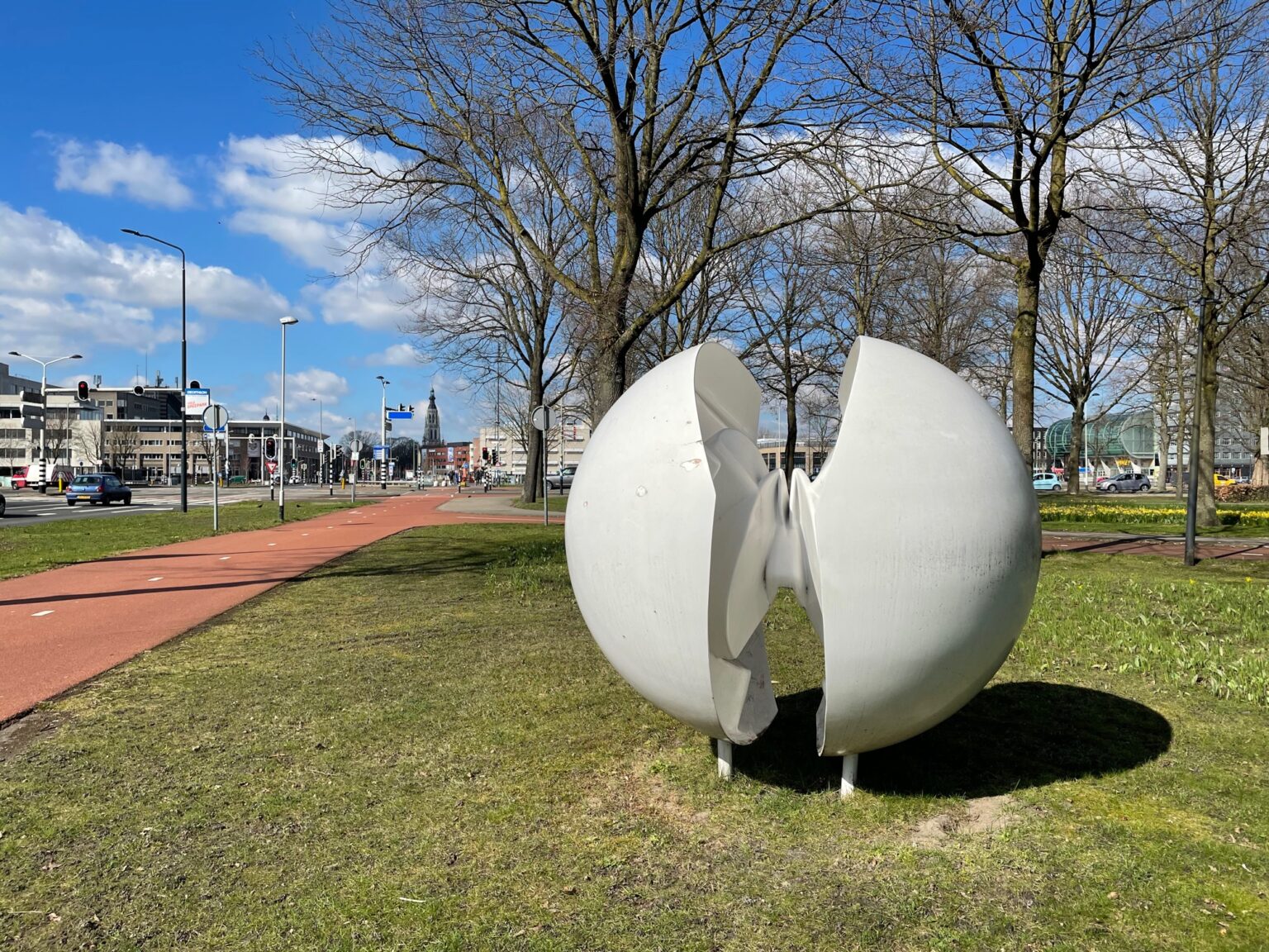 De oliebollenkraam op het Chasséveld staat er nog steeds