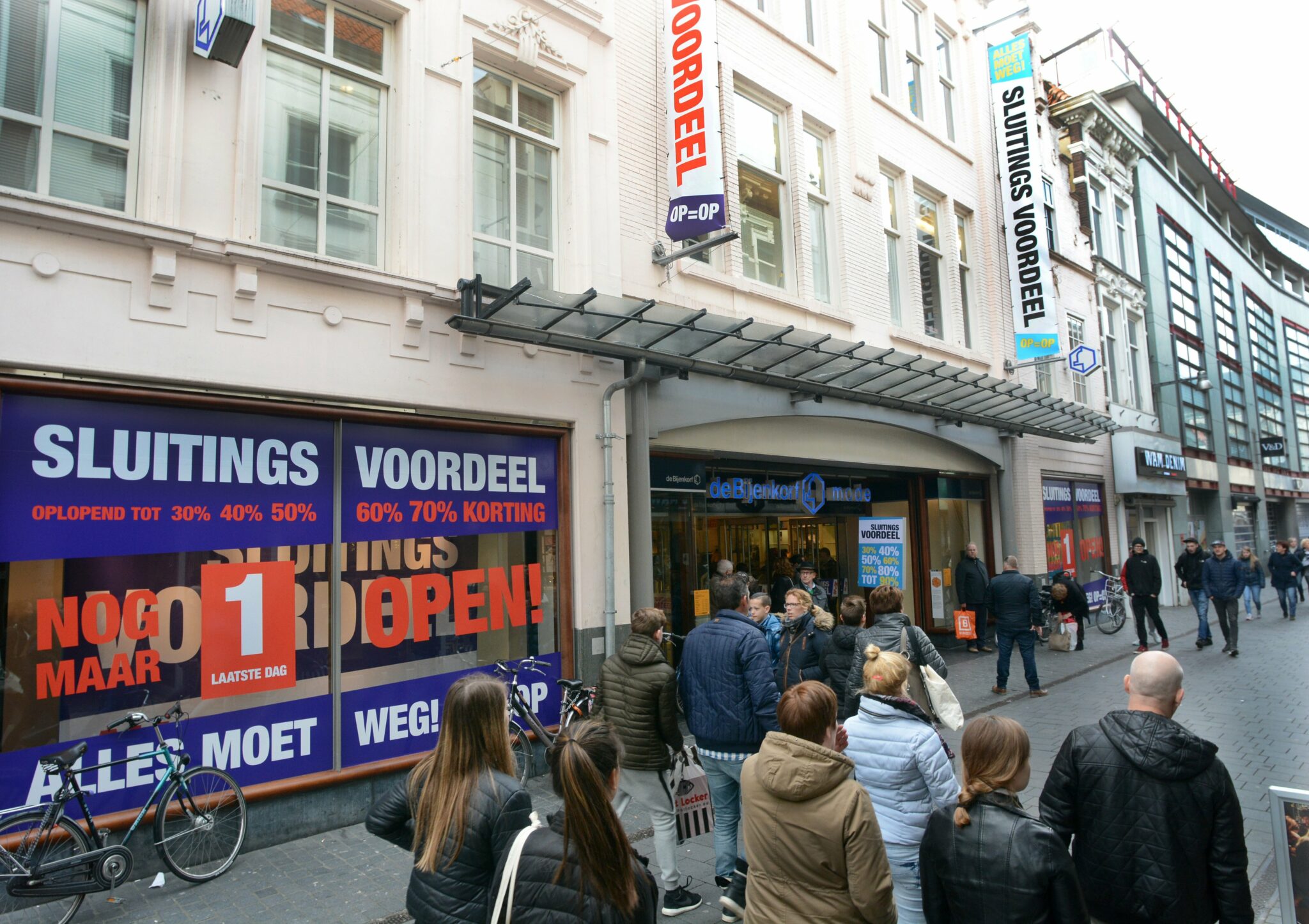 bijenkorf uitverkoop