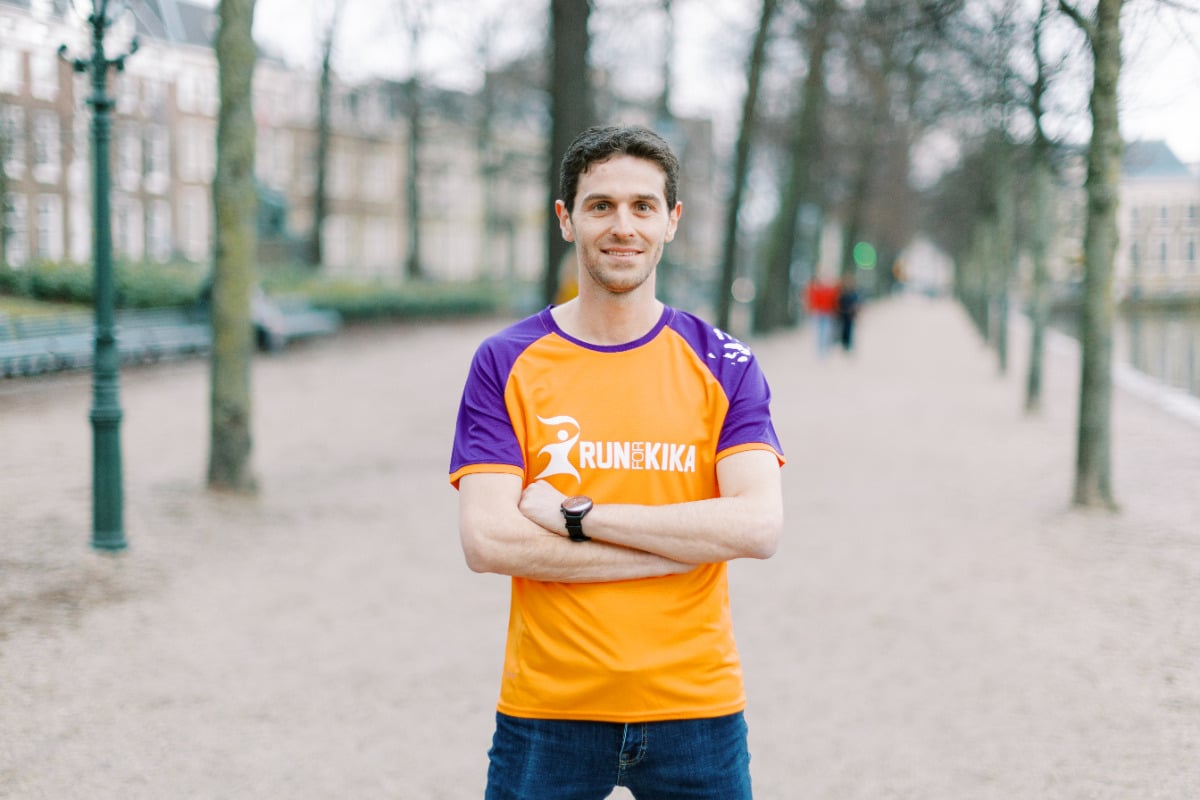 Peter de Valck rent marathon van Sydney: ‘Geld wat ik inzamel gaat naar goed doel’