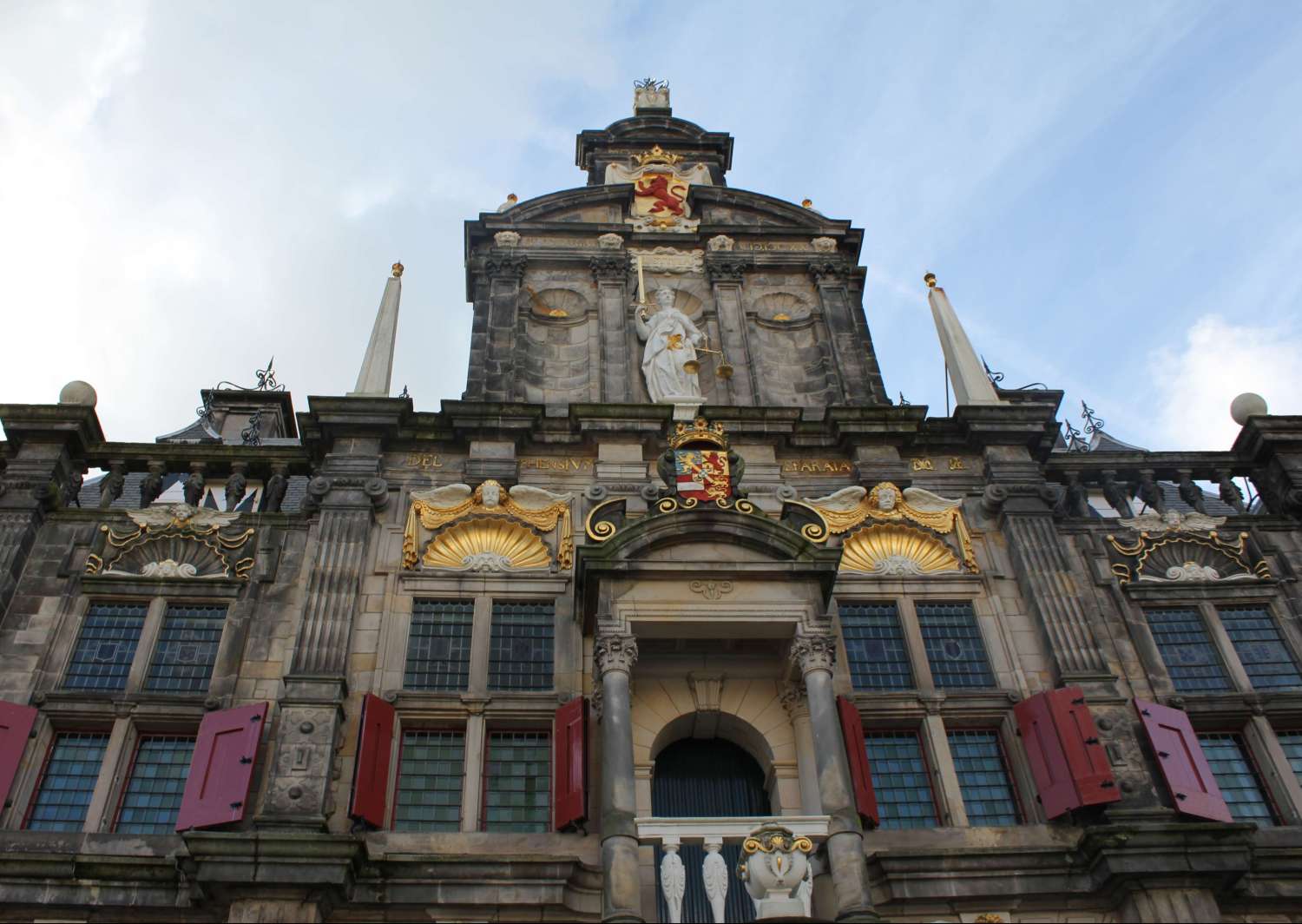 Stadhuis Markt Delft gemeenteraad