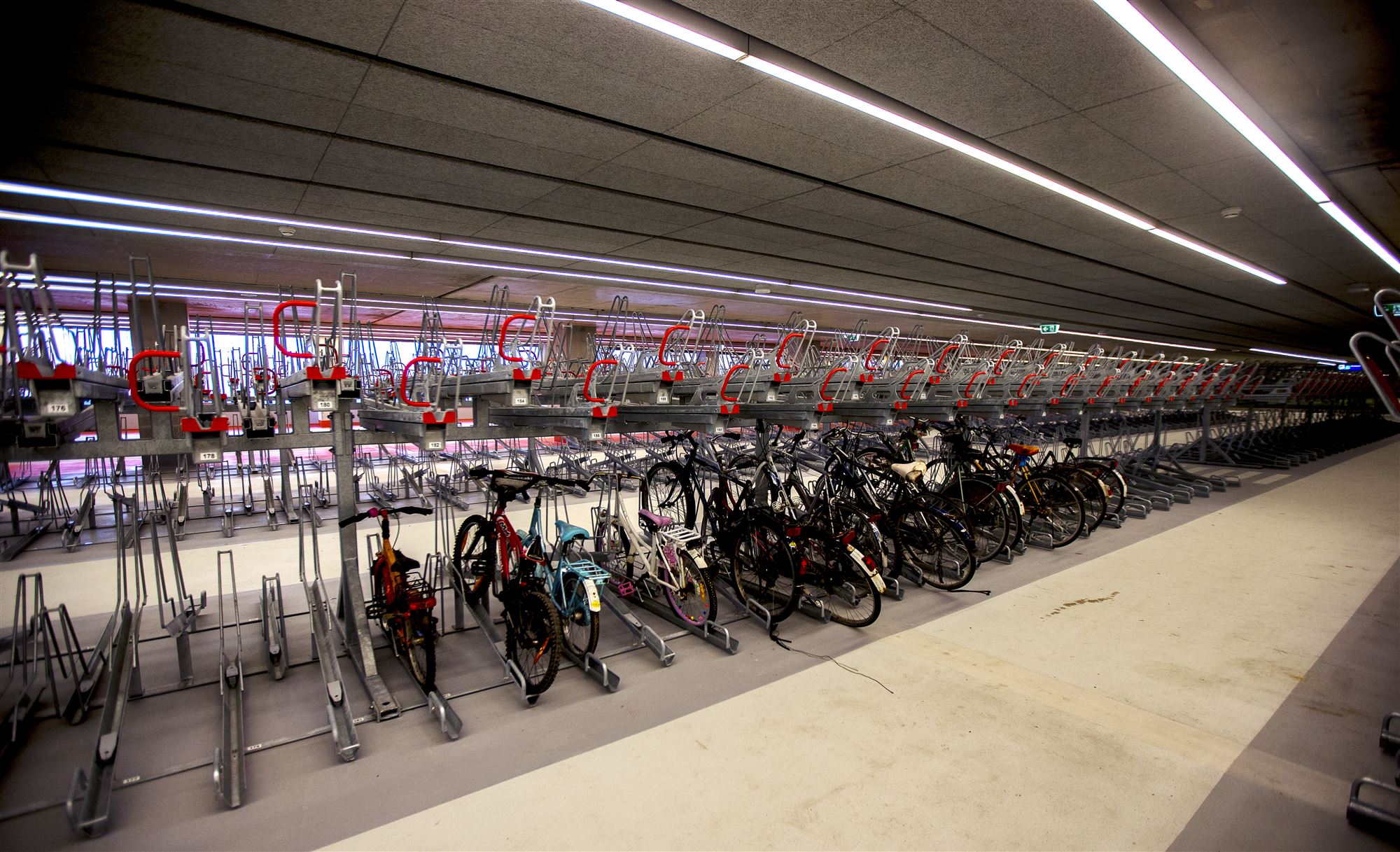 Fietsenstalling station Delft opruimactie