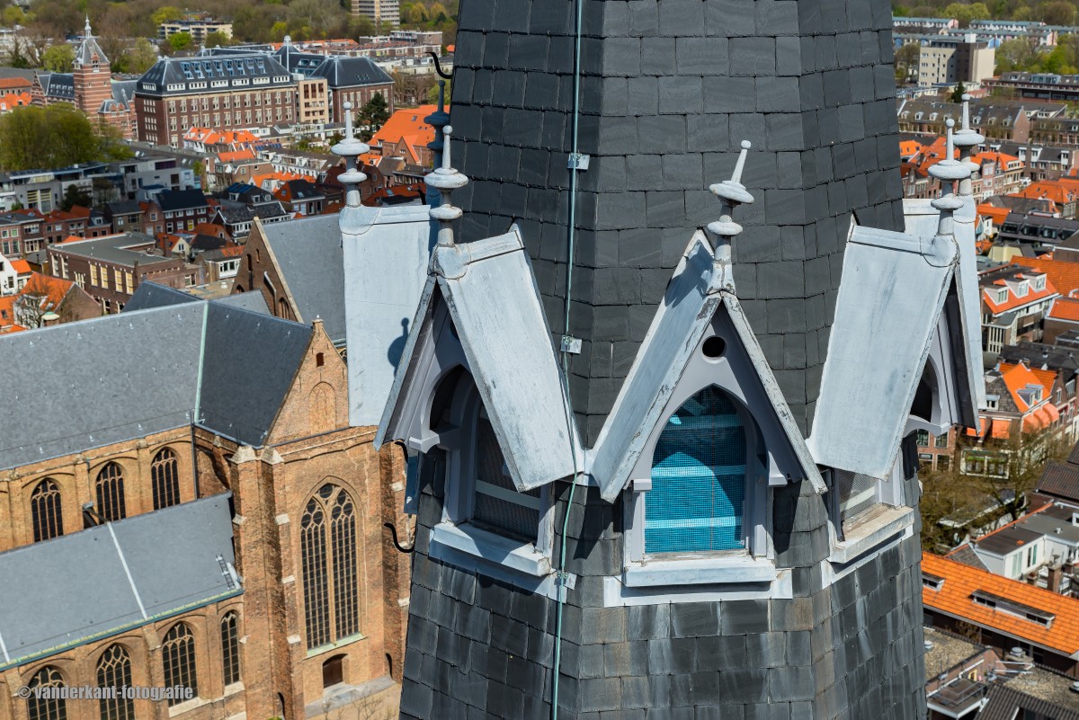 Maria van Jessekerk Delft vanuit de lucht vanderkant-fotografie