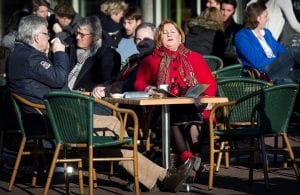 terras winter delft