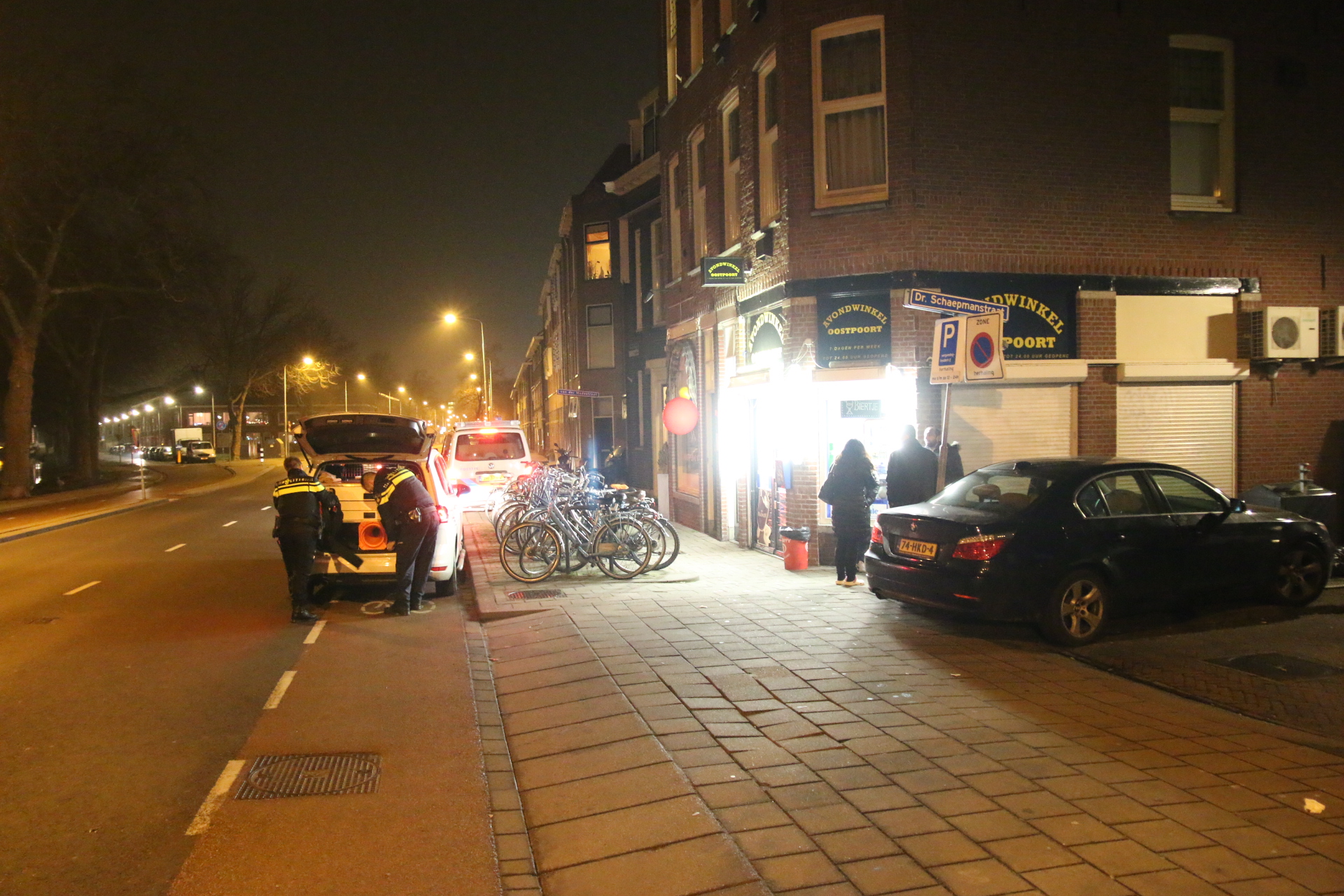 overval avondwinkel oostpoort