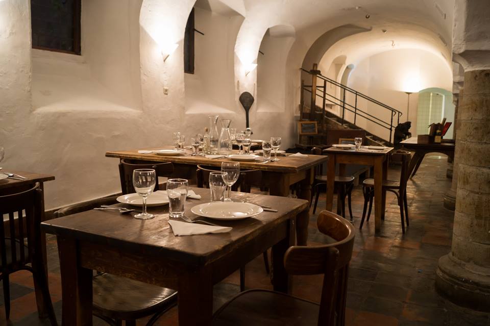 We kunnen straks weer dineren in de kelder van het Prinsenhof