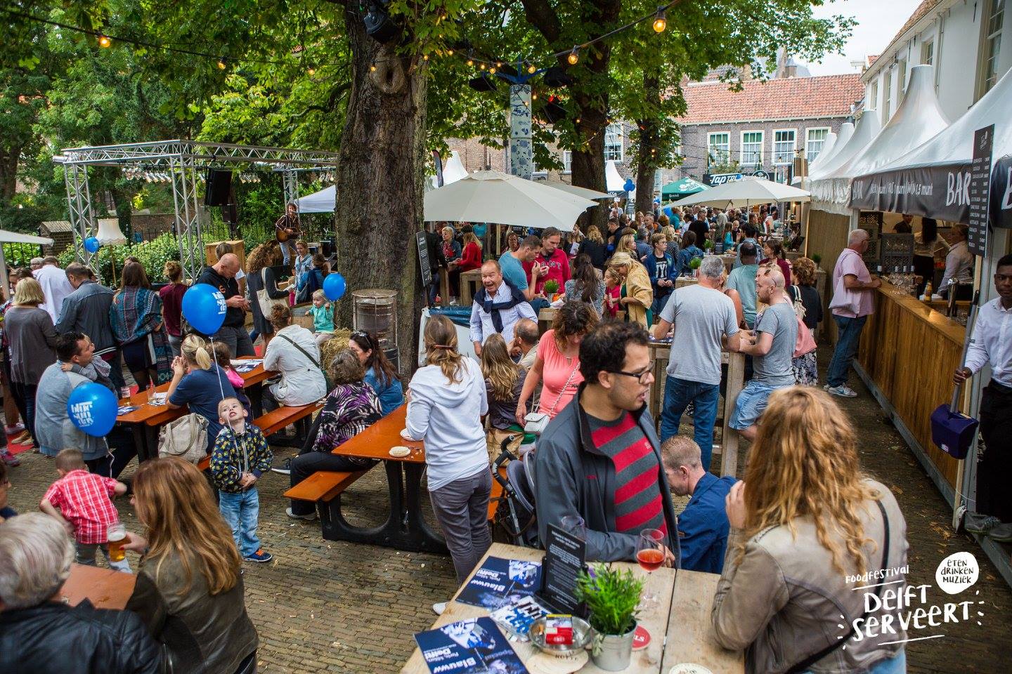 Delft serveert