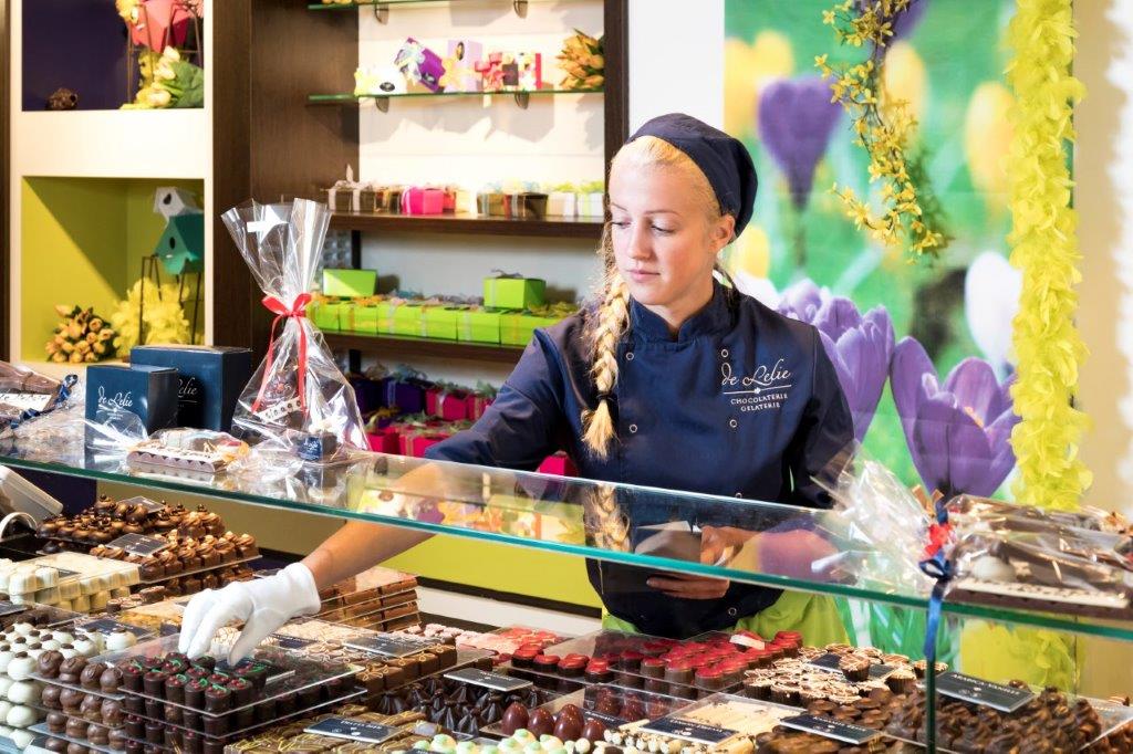 de lelie chocolade