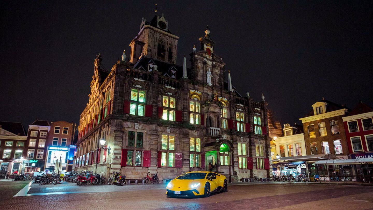 markt delft lamborghini