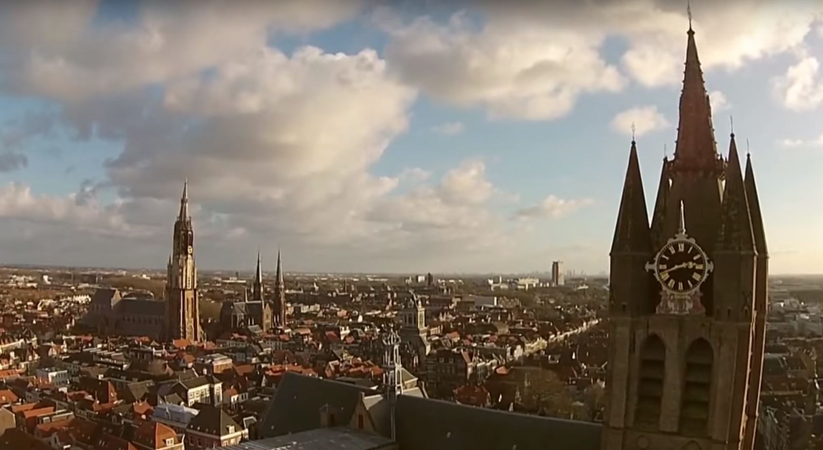 delft by drone