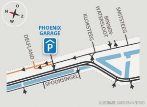 Spoorzone delft Phoenixgarage