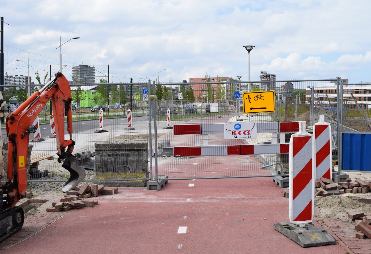 fietspad ireneboulevard