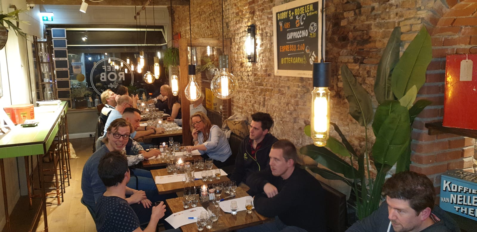 koffie en whiskey proeverij neef rob wine & more