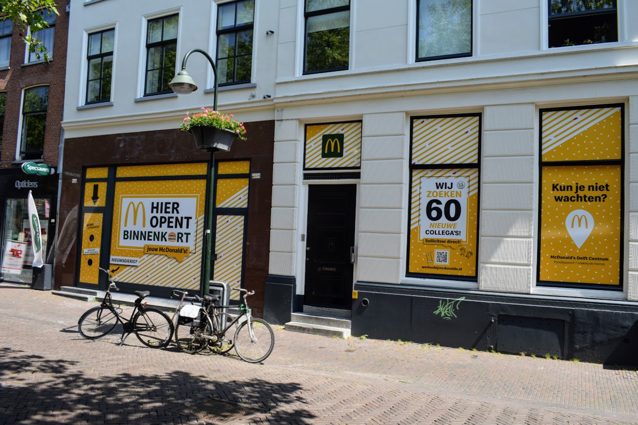 mc donalds delft brabantse turfmarkt