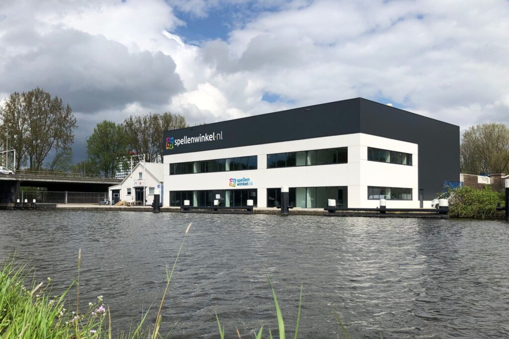 Spellenwinkel.nl in Delft, buitenkant