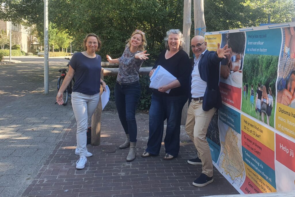 Mercurius Delft promotieteam