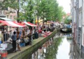 antiekmarkt in Delft