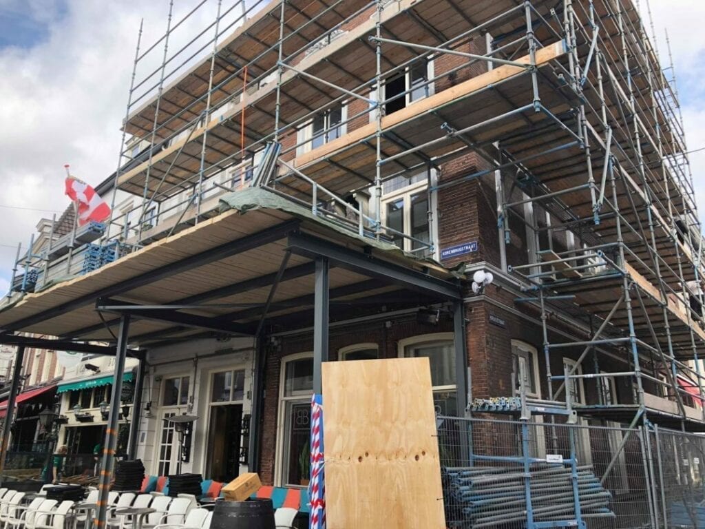 Boven horecazaak Bottles & Bites komt een hotel indebuurt Den Bosch