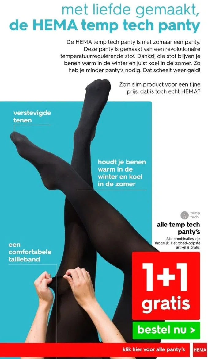 alle temp tech panty's indebuurt Den Bosch