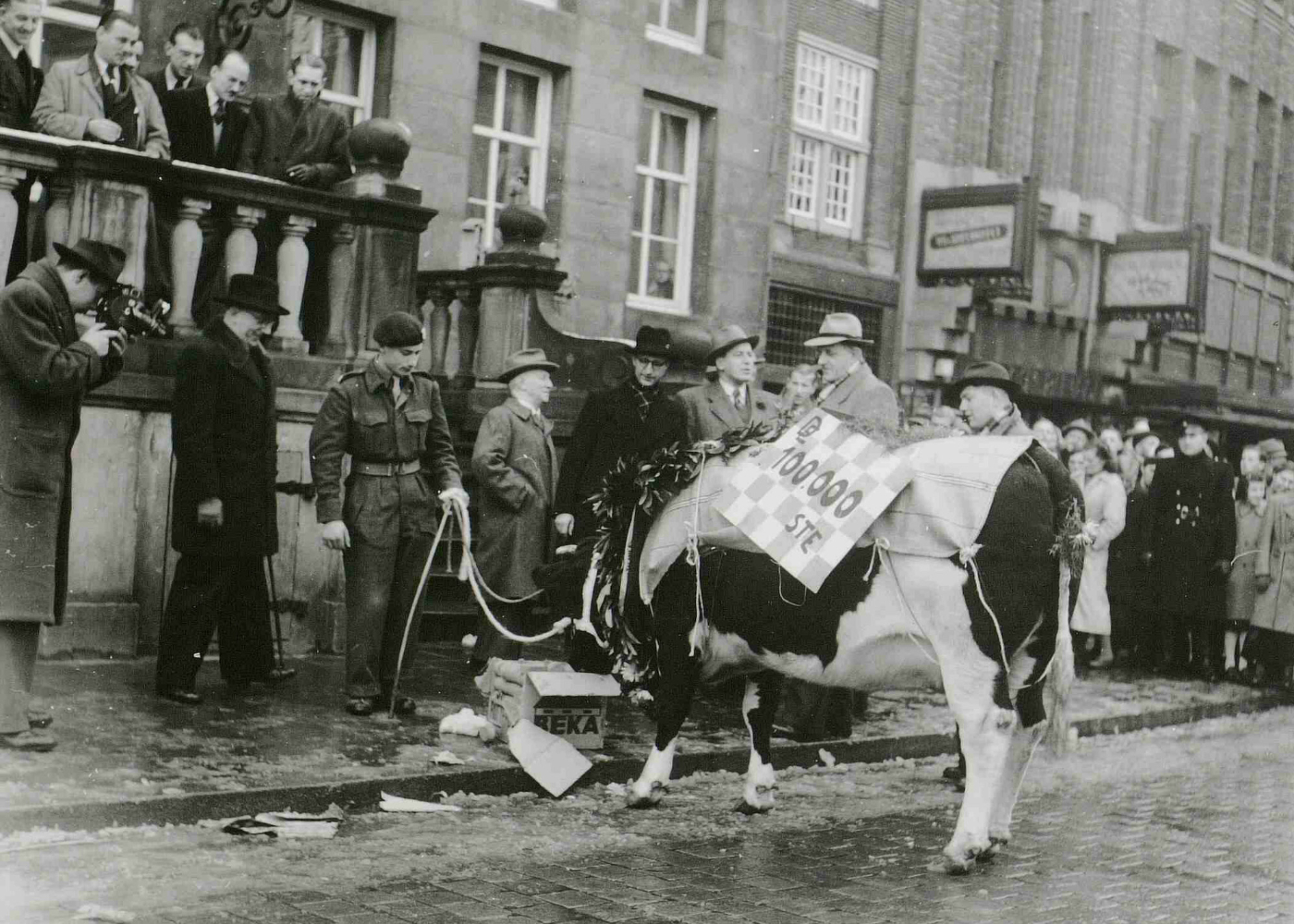 Wil je zien: oude beelden van de veemarkt uit 1950