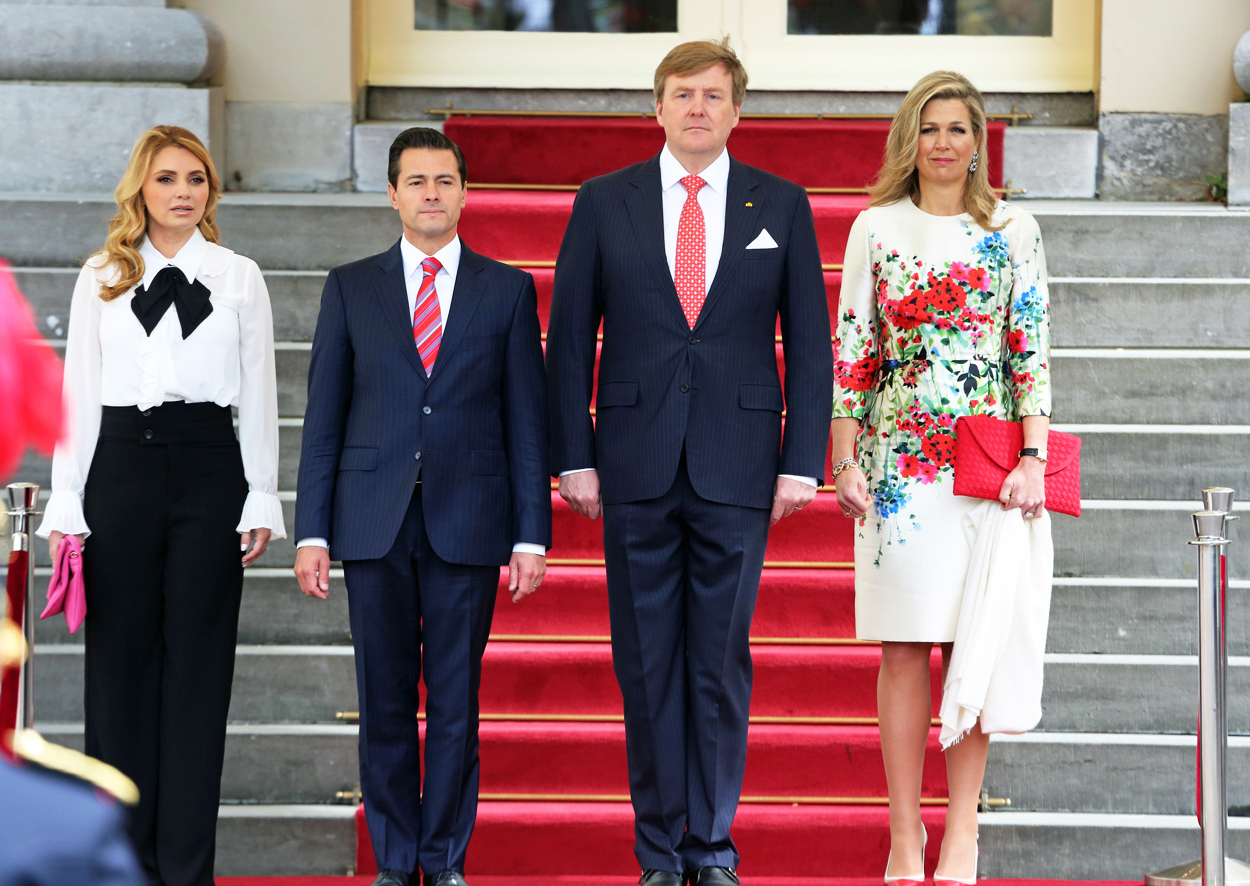 President Mexico in Den Haag. Foto Anneke Ruys