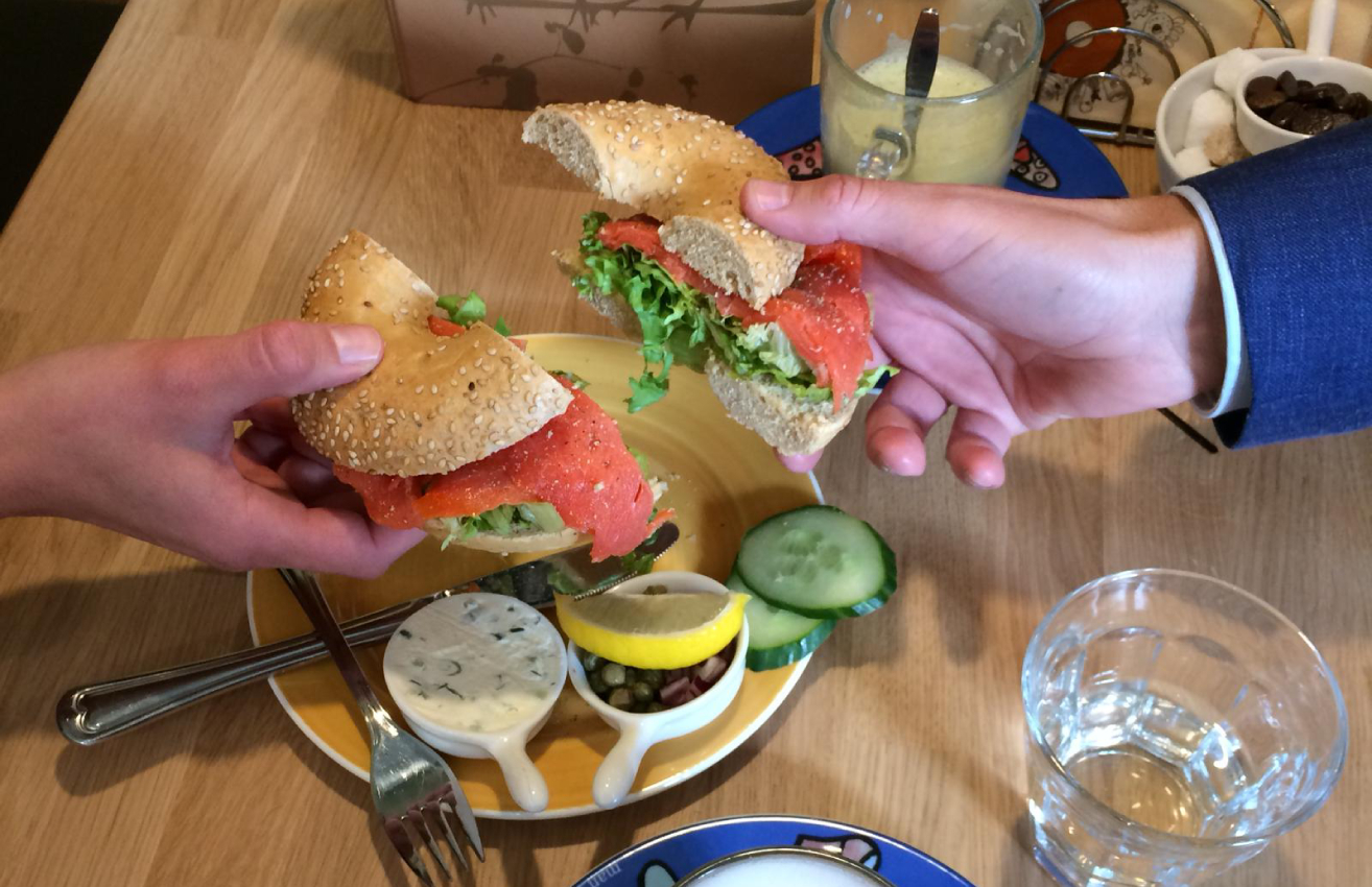 Bagels & Beans Spui indebuurt Den Haag