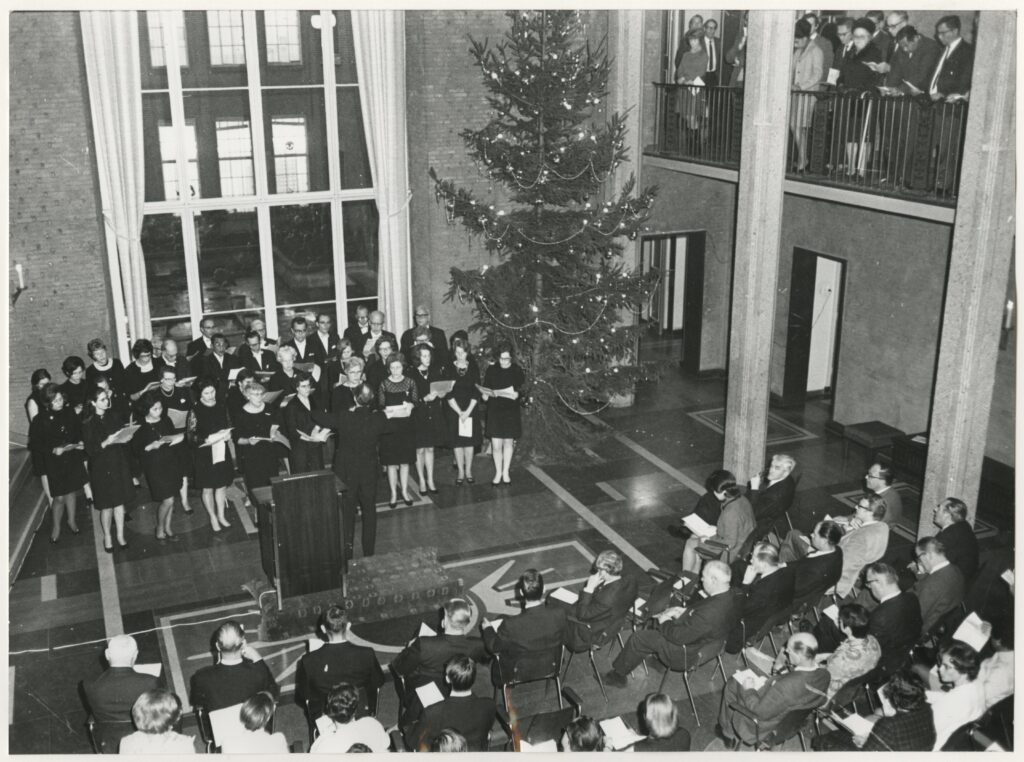 vroeger kerst vieren in Den Haag