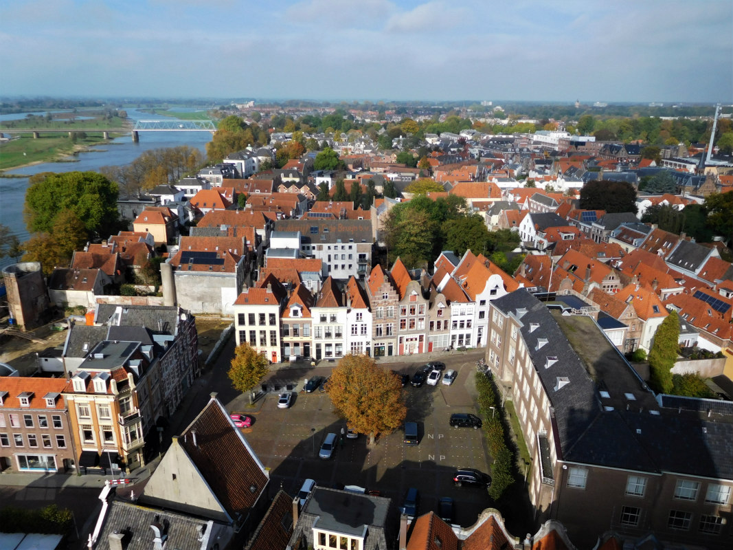 Uitzicht vanaf de Lebuinustoren