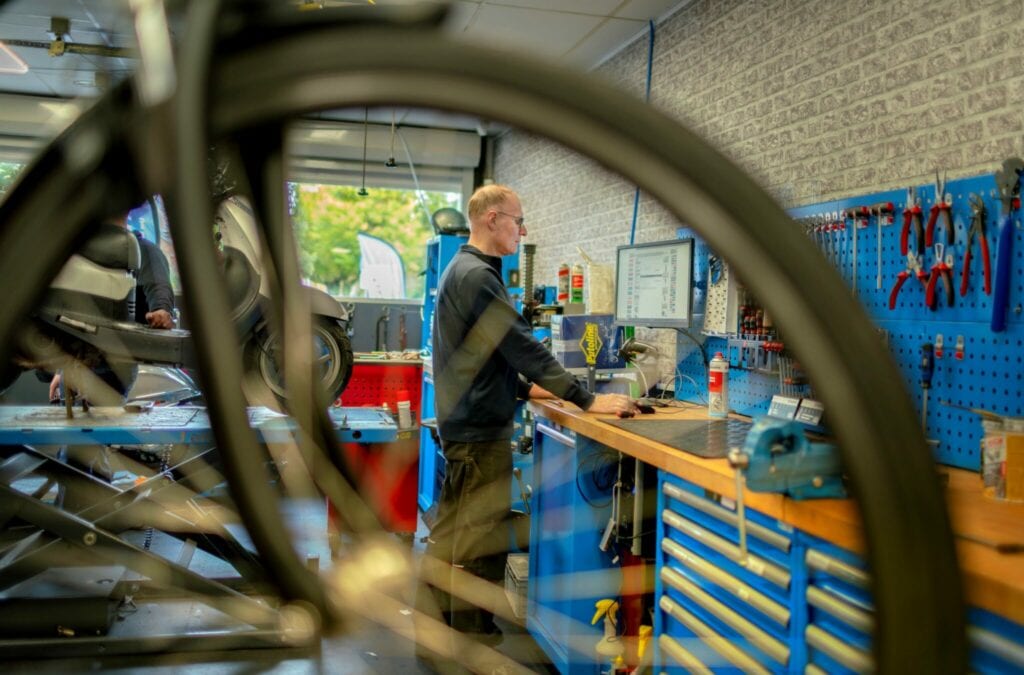 Roto Tweewielers fietsreparatie
