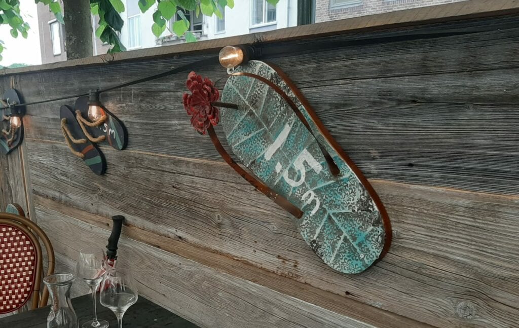 afscheiding terras