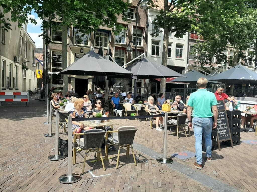 terras afscheiding dranghekken