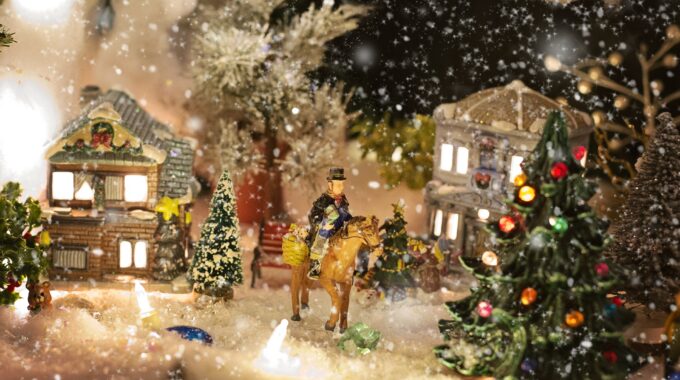 Kerstdorp bouwen bij Intratuin Deventer