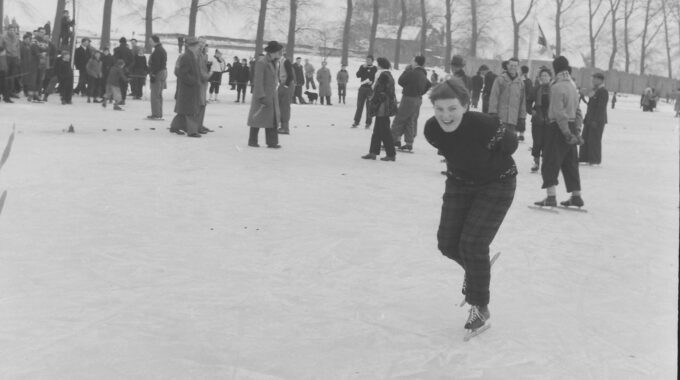 schaatswedstrijd Deventer