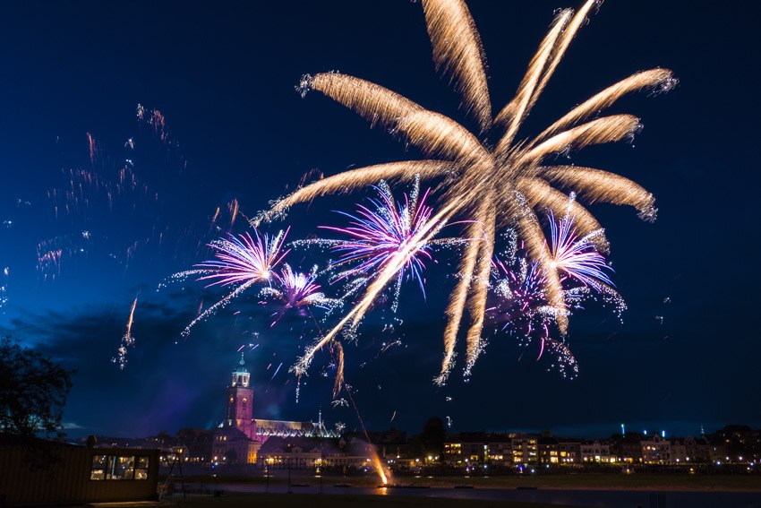 vuurwerkshow deventer 2022