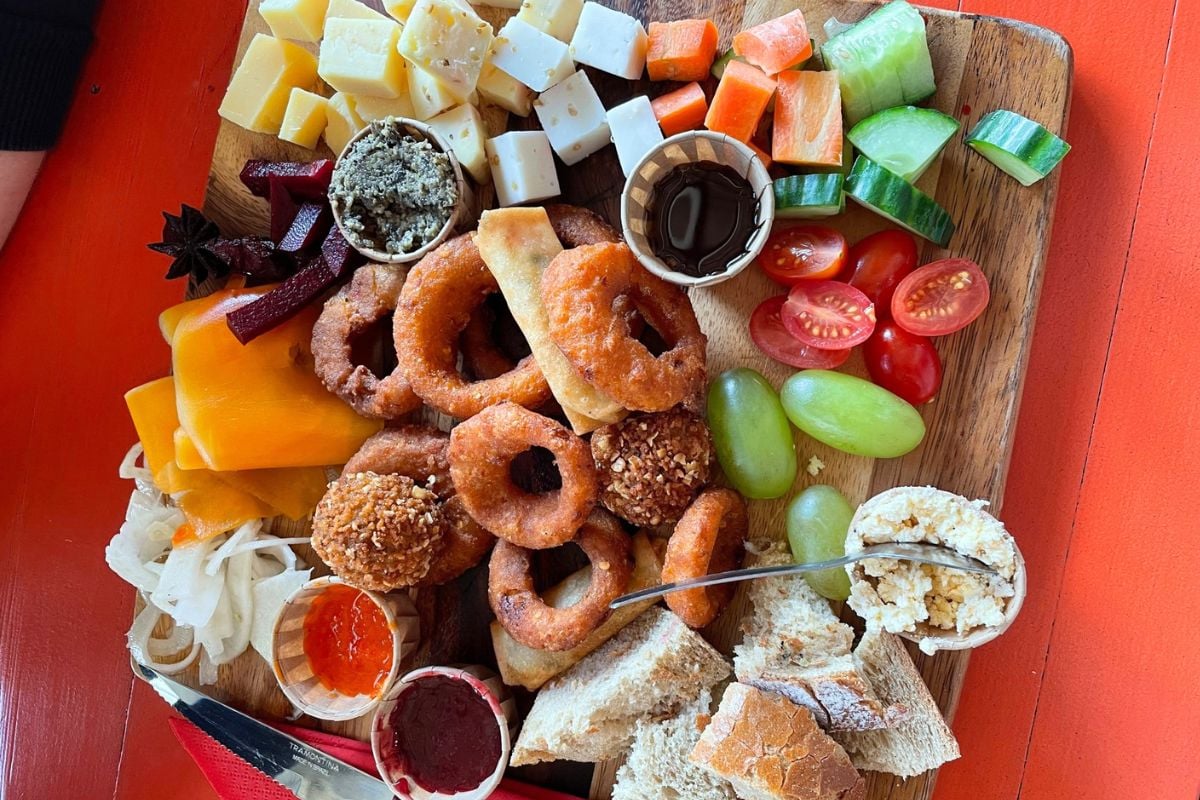 Vegetarische borrelplank: hier in Deventer staan ze op de kaart