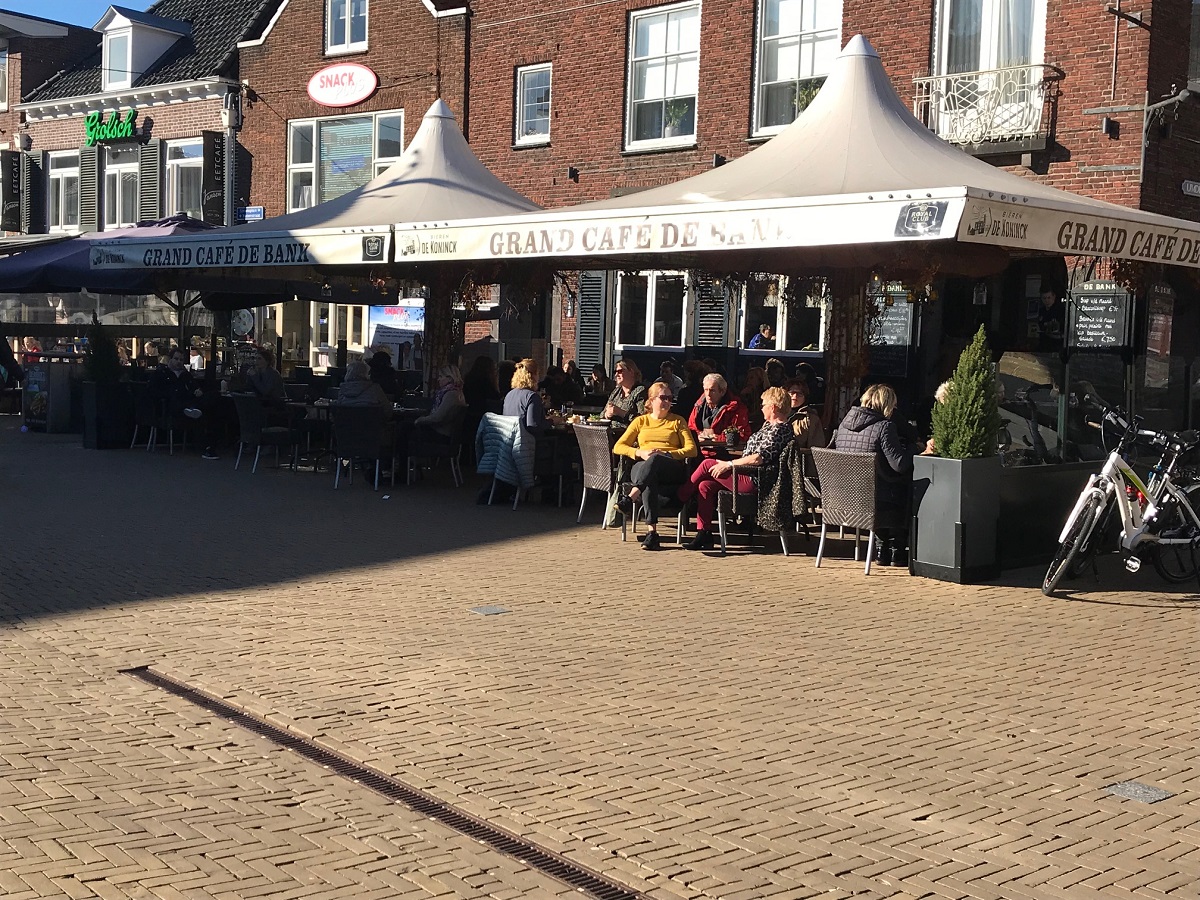 warmste februari ooit doetinchem terras zon
