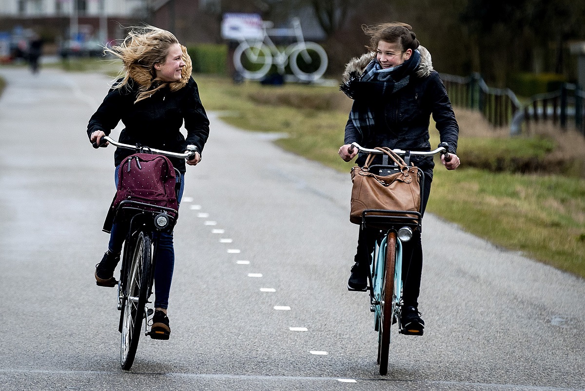 windstoten fiets anp