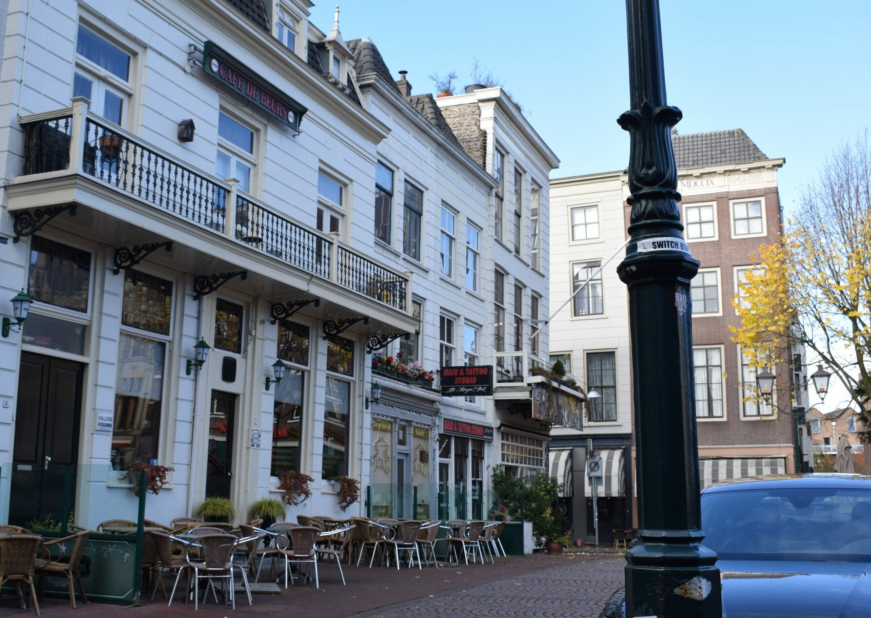 Scheffersplein Dordrecht terras