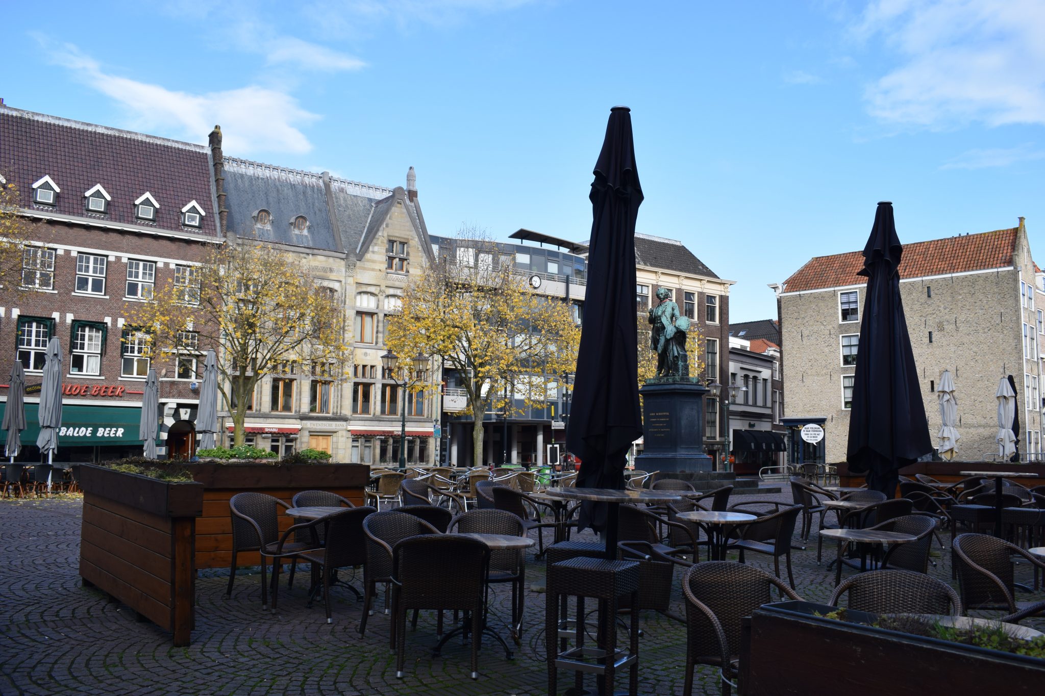 Scheffersplein Dordrecht terras
