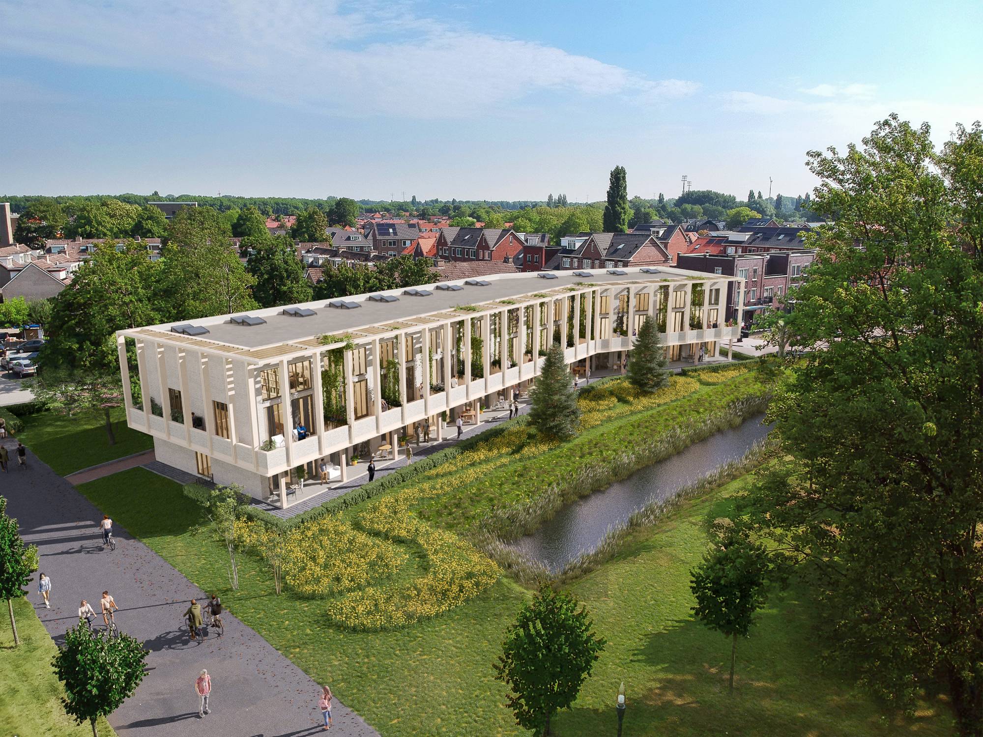 De Valk nieuwbouwproject Land van Valk exterieur wonen Dordrecht
