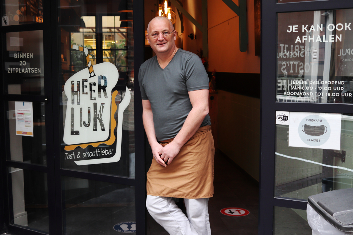 Edwin Bleeker Heerlijk Tosti- en smoothiebar Dordrecht Voorstraat