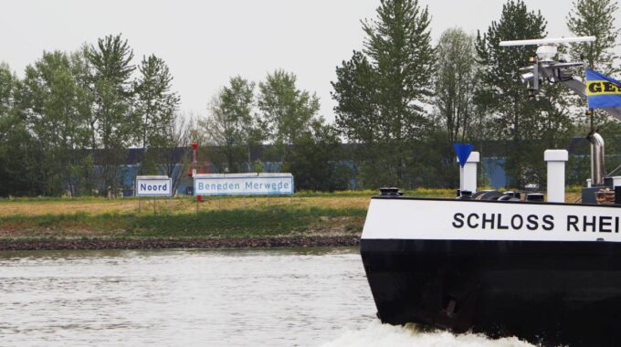 Drierivierenpunt Dordrecht de Noord Beneden Merwede