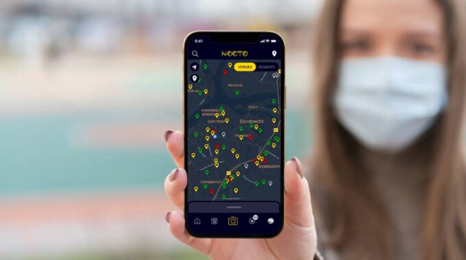 Nocto app - stoplichtsysteem horeca Dordrecht druktemeter