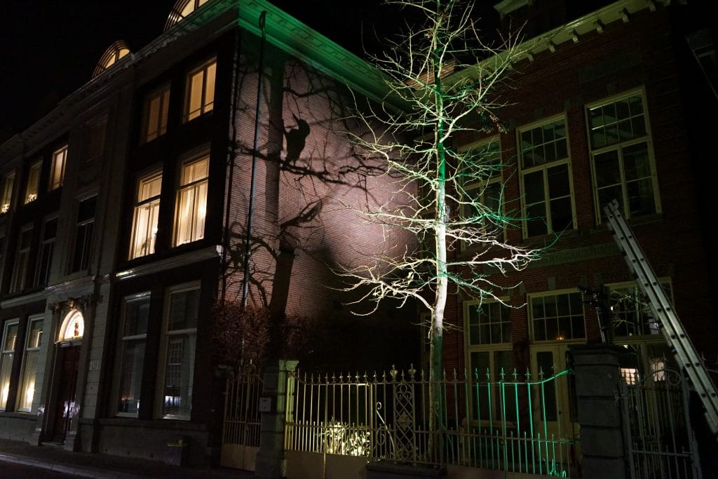 Dordtse December Dagen 2021 winkelen kerst shoppen Dordrecht binnenstad alternatieve kerstmarkt silhouetten