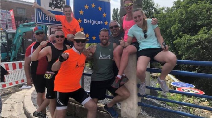 Roparun Team Sterk Staaltje De Hypotheker Dordrecht centrum Annelies Bol sponsorloop 2022