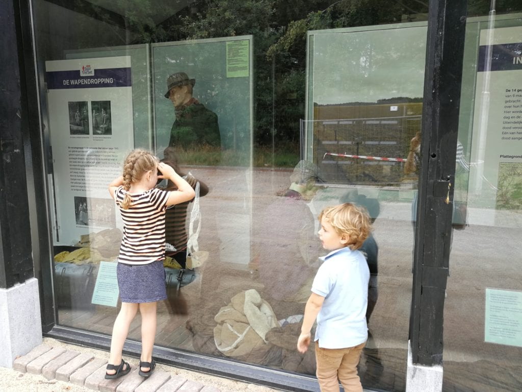Kinderen bij Platform Militaire Historie Ede