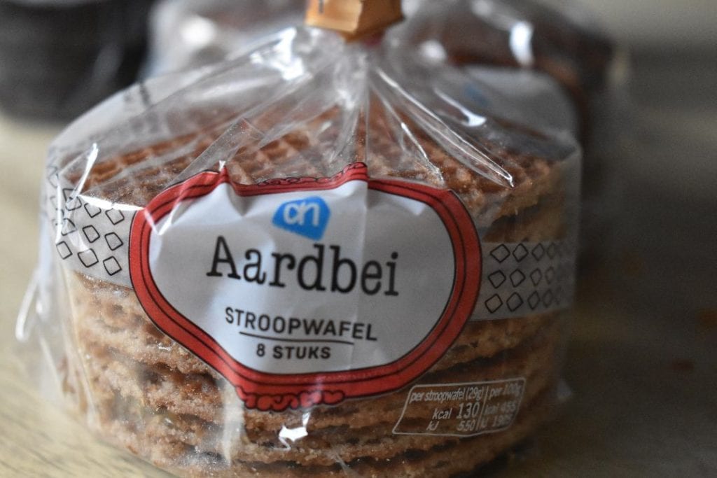 stroopwafel aardbei