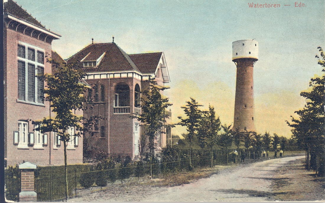 De watertoren in Ede.