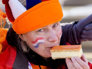 Oranje tompouce Koningsdag